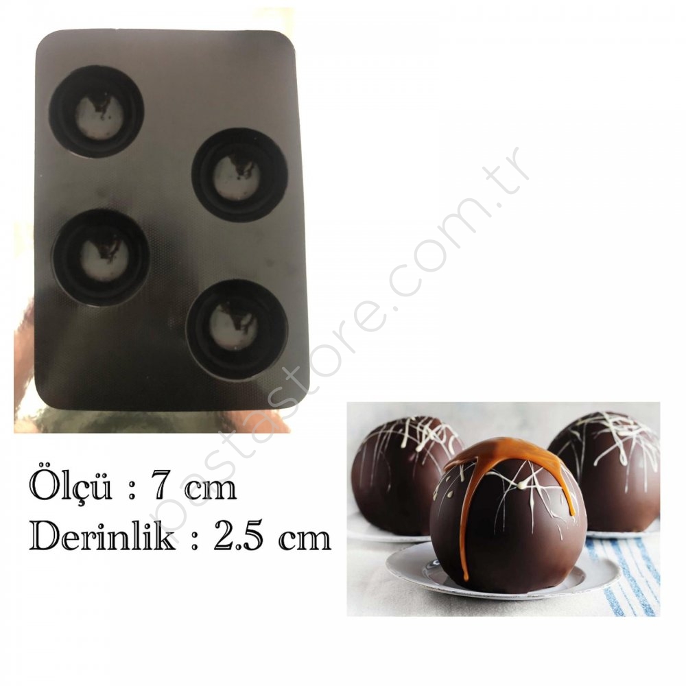 Çikolata Kalıbı Küre 7 cm