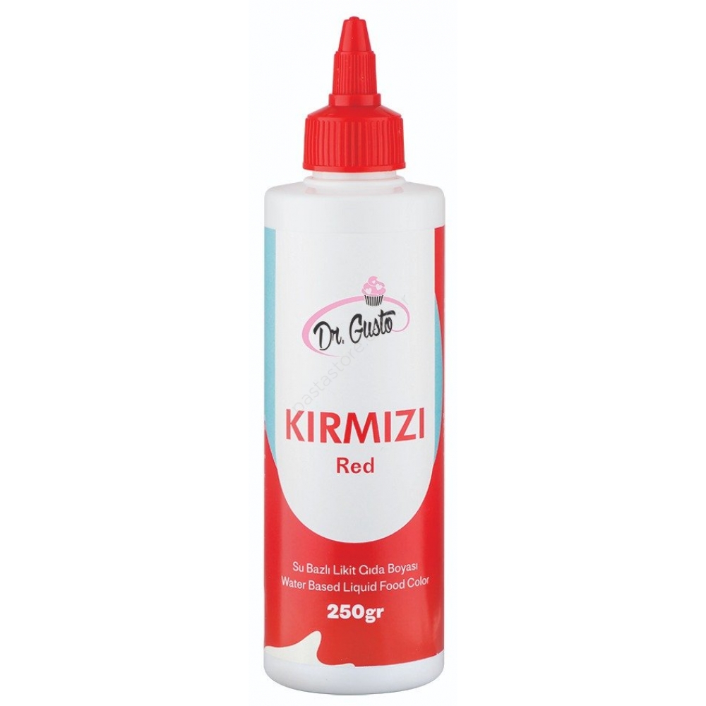Dr. Gusto Kırmızı Sıvı Gıda Boyası 250 gr. Fiyatı Taksit Seçenekleri