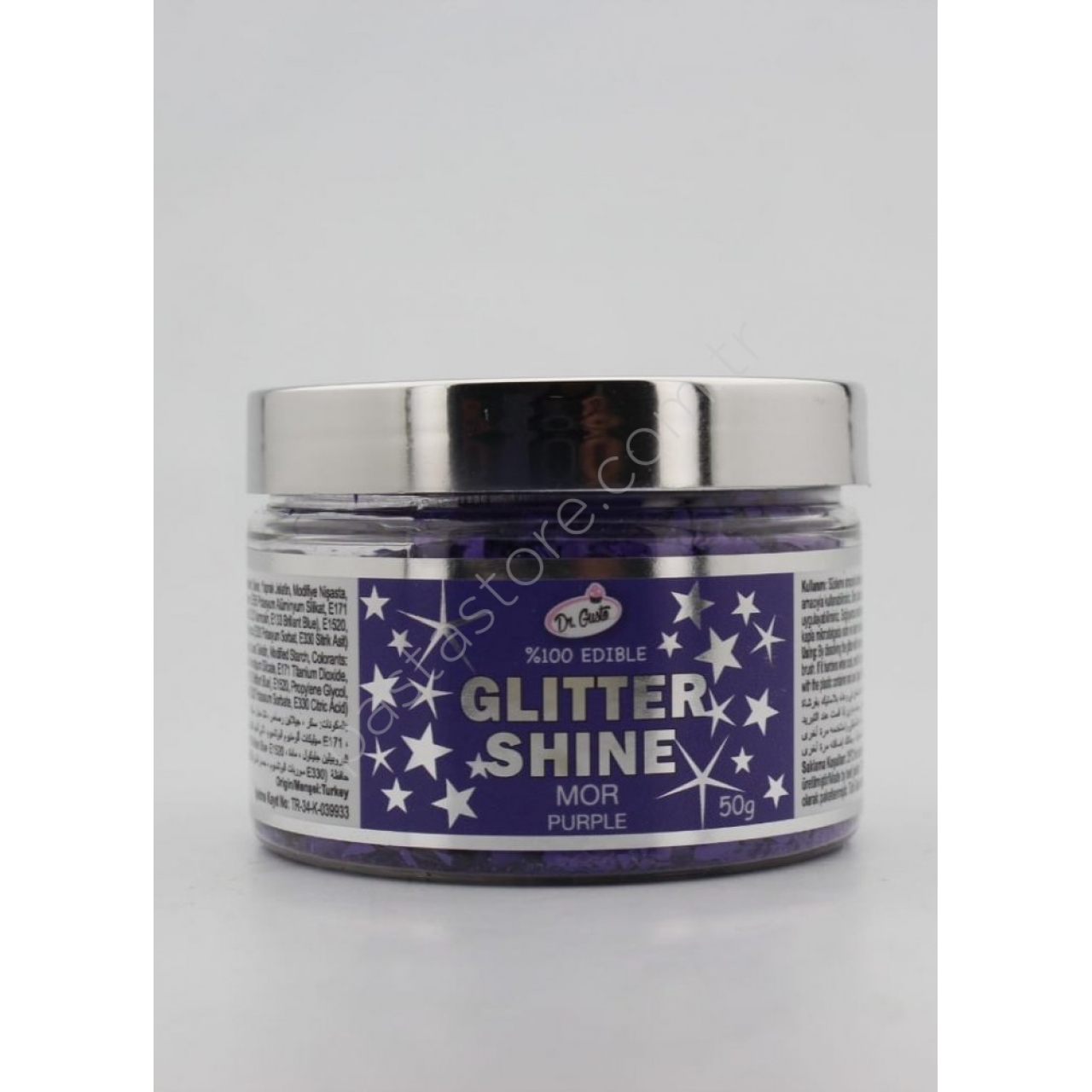 Dr. Gusto Glitter Shine Mor 50gr