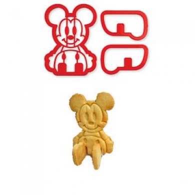 Mickey Mouse 3 Boyutlu Kurabiye Kalıbı