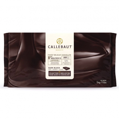 Callebaut Şeker İlavesiz Bitter Blok 5 kg  (MALCHOC-D-123)