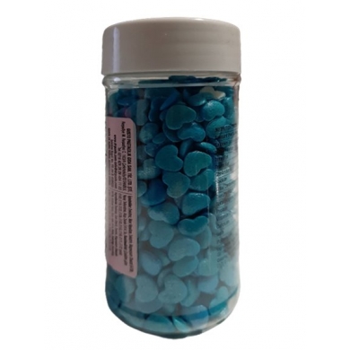 Dr Gusto Sprinkles Confeti Küçük Kalp Mavi 70 Gr