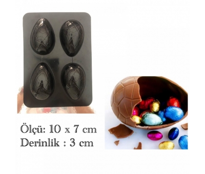 Çikolata Kalıbı Yumurta 10x7